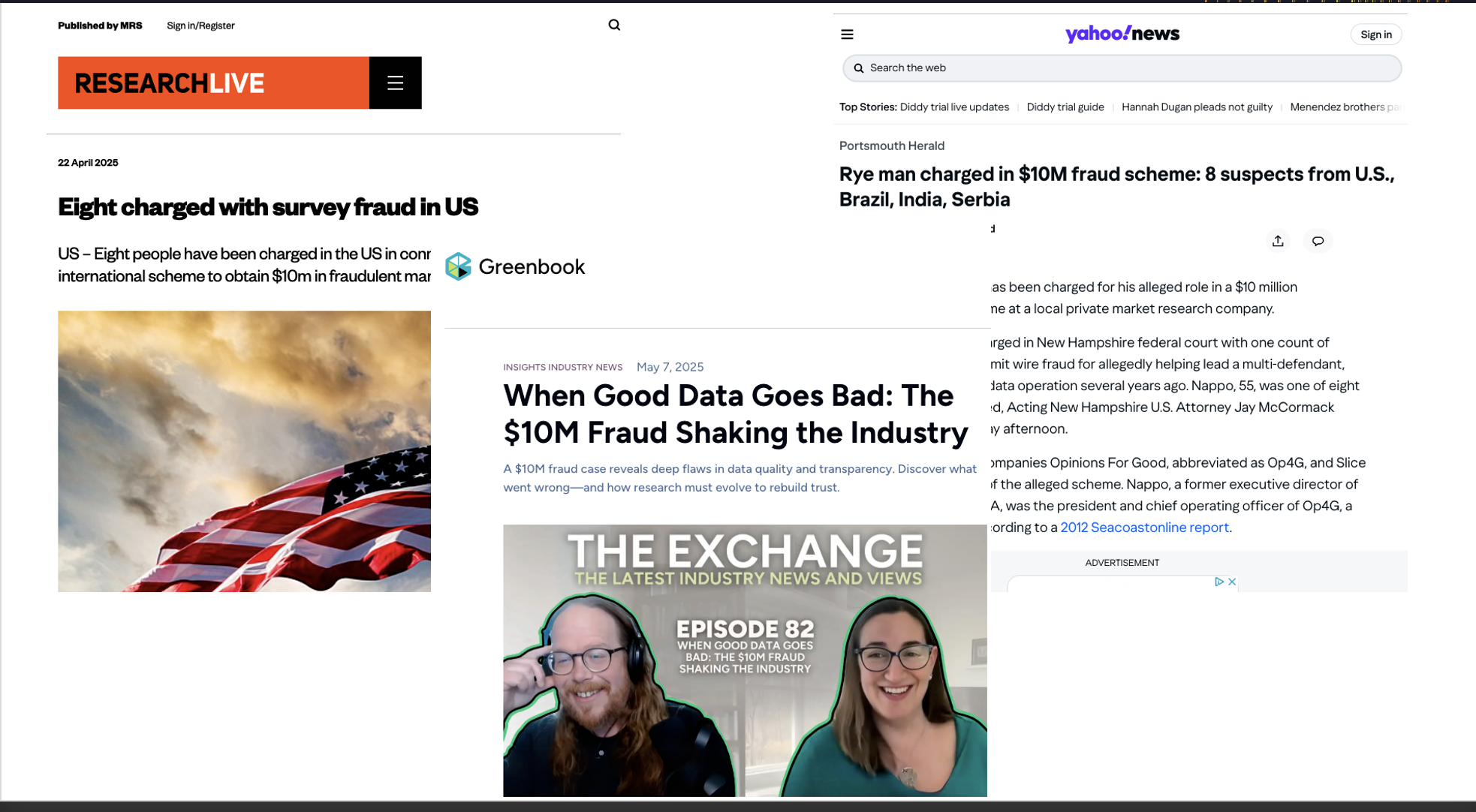 $10m Consumer Research Survey Fraud